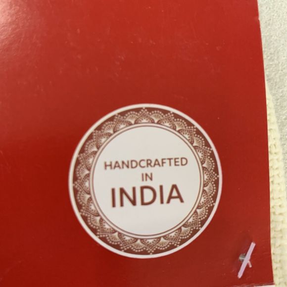 Christmas Tree Skirt Cotton Plaid Handmade 48in Elegant Tassels Decor Farmhouse - Picture 9 of 10